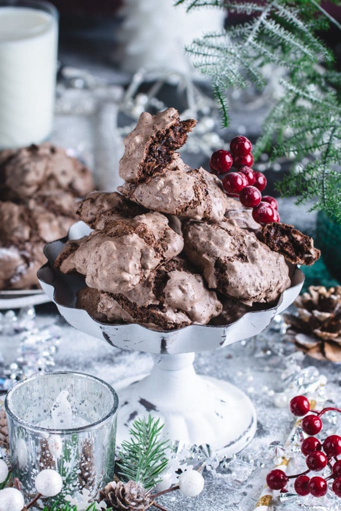 Baisers au chocolat et aux amandes Schatzy