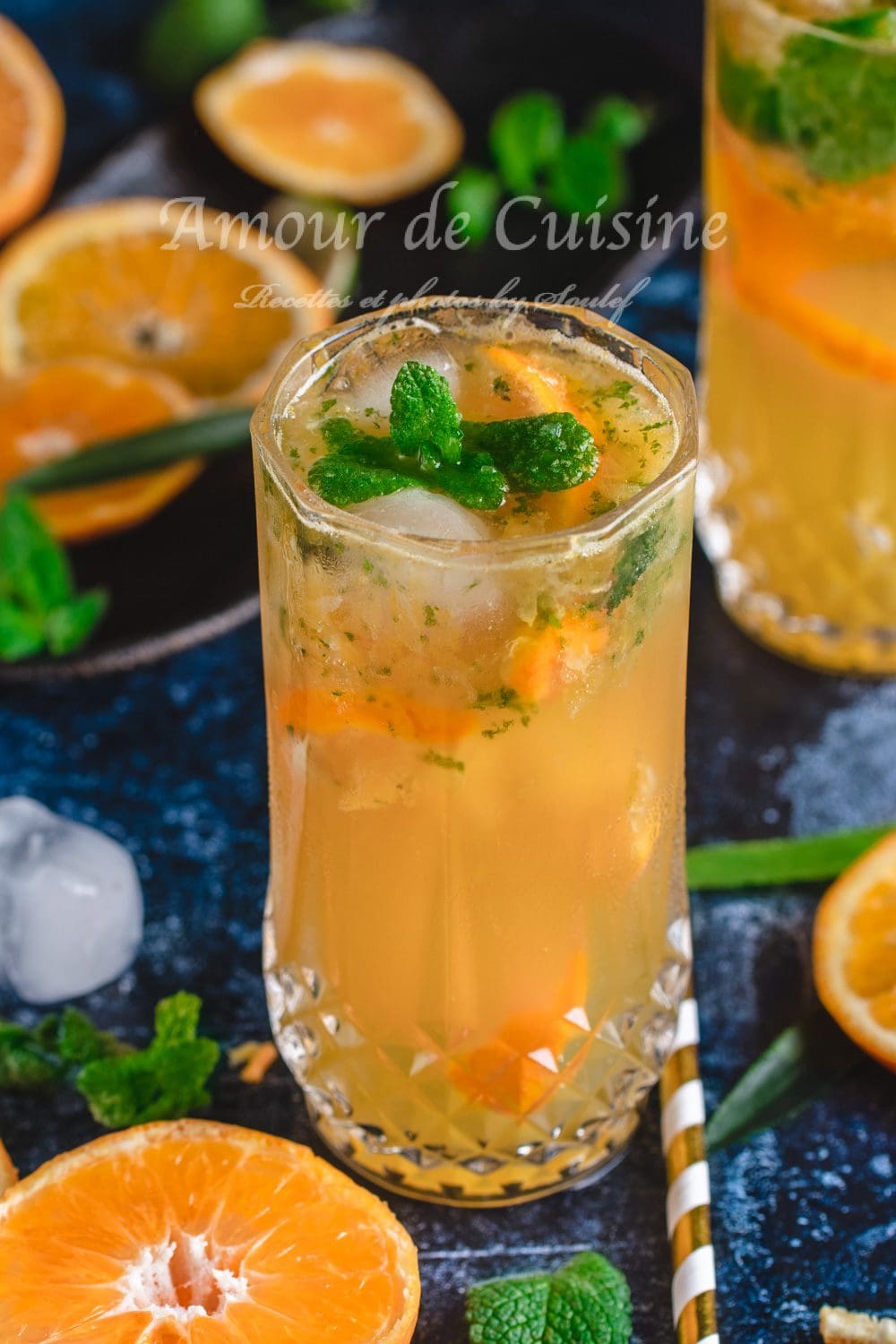 Mojito aux clémentines sans alcool