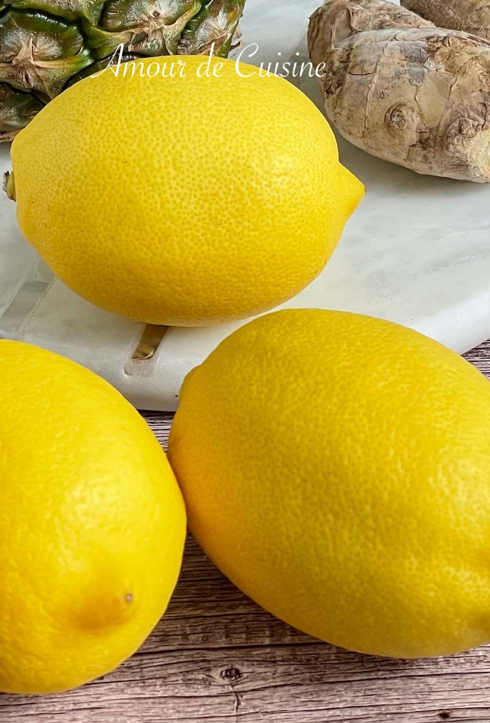 Recettes au citron