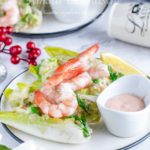 endives à la salade d'avocat et crabe