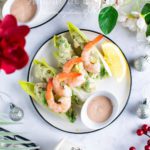 endives à la salade d'avocat et crabe