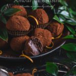 les truffes au chocolat et à l'orange