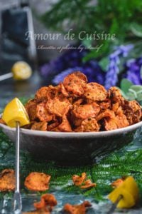 Pétales de carottes apéritif facile