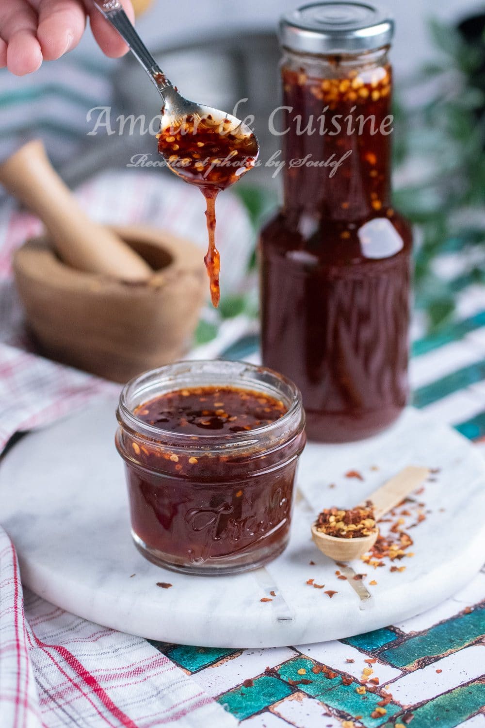 Sauce thaï de piment doux maison