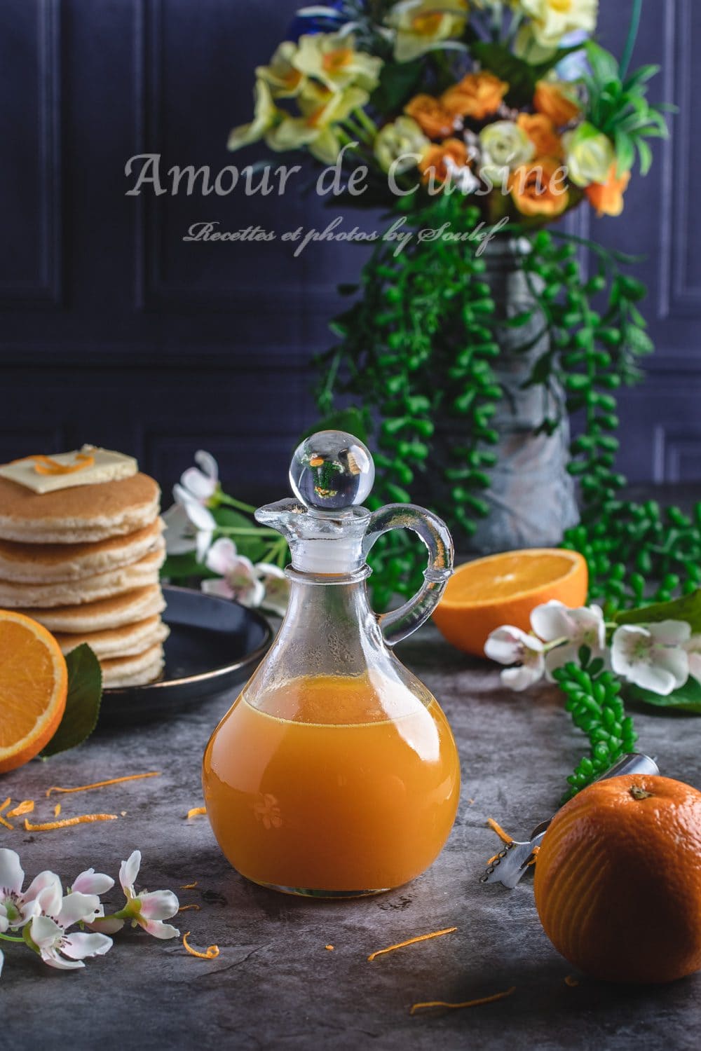 Sirop à l'orange maison