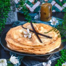 Pâte à crêpes légères