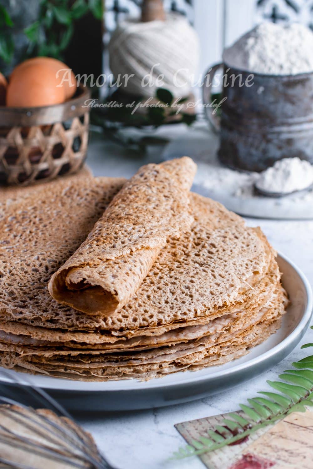 Galette bretonne ou crêpes au sarrasin