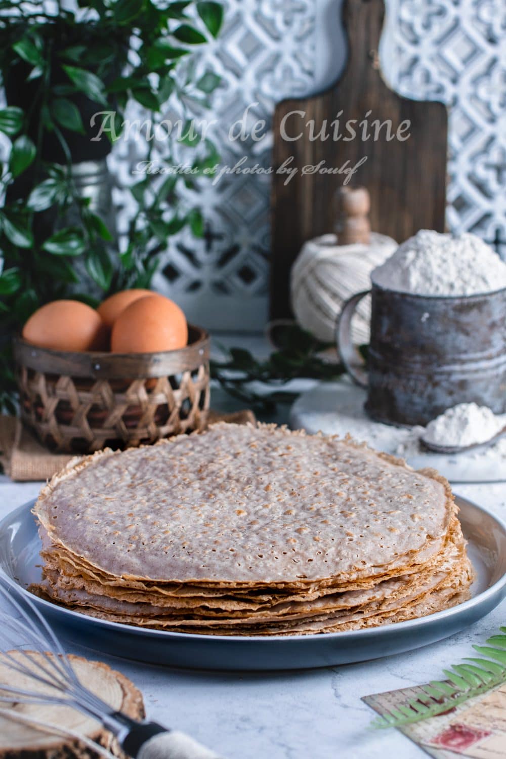 Galette bretonne ou crêpes au sarrasin