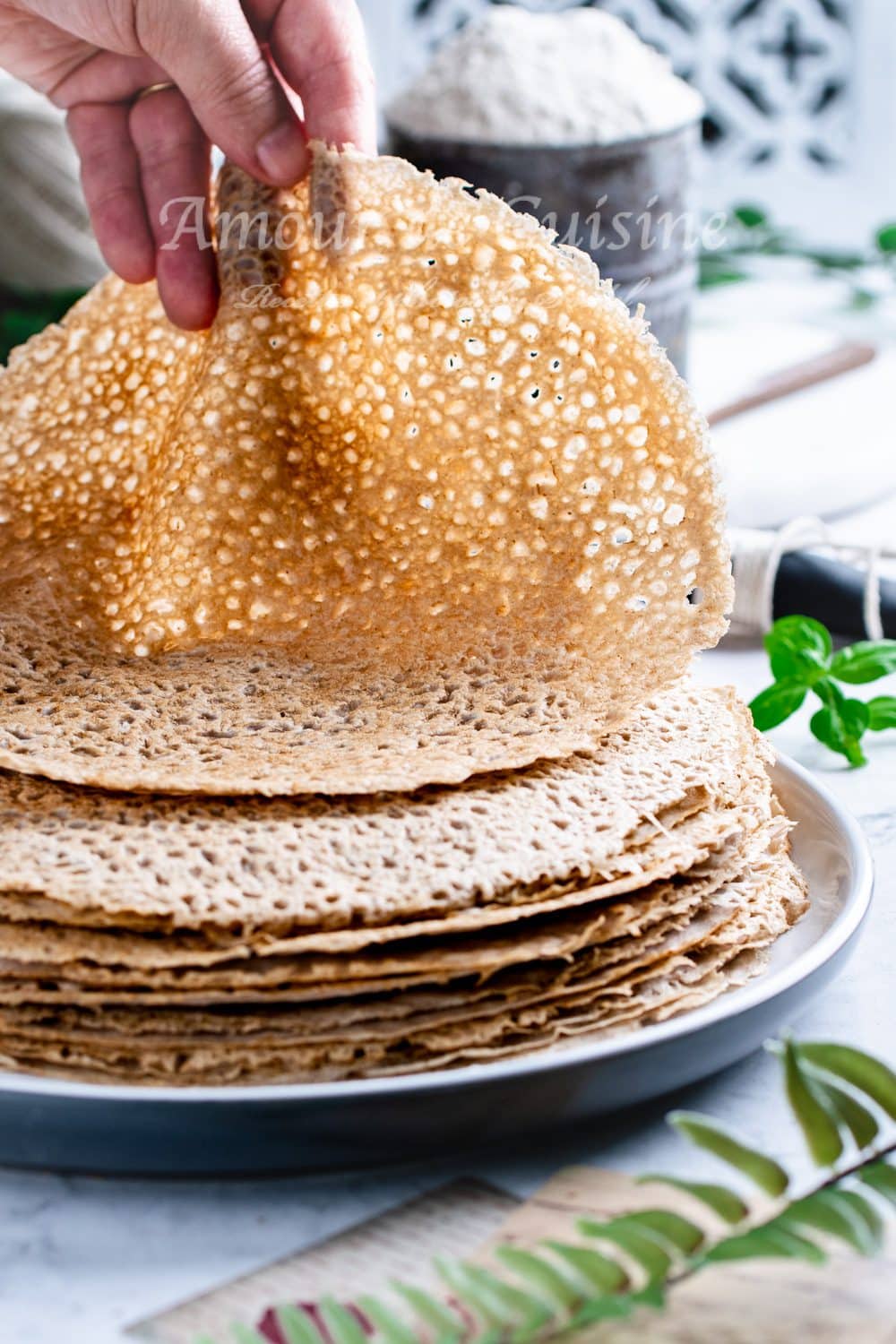 Galette bretonne ou crêpes au sarrasin