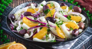 Recette de salade sicilienne fenouil et orange