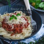 spaghettis au corned beef