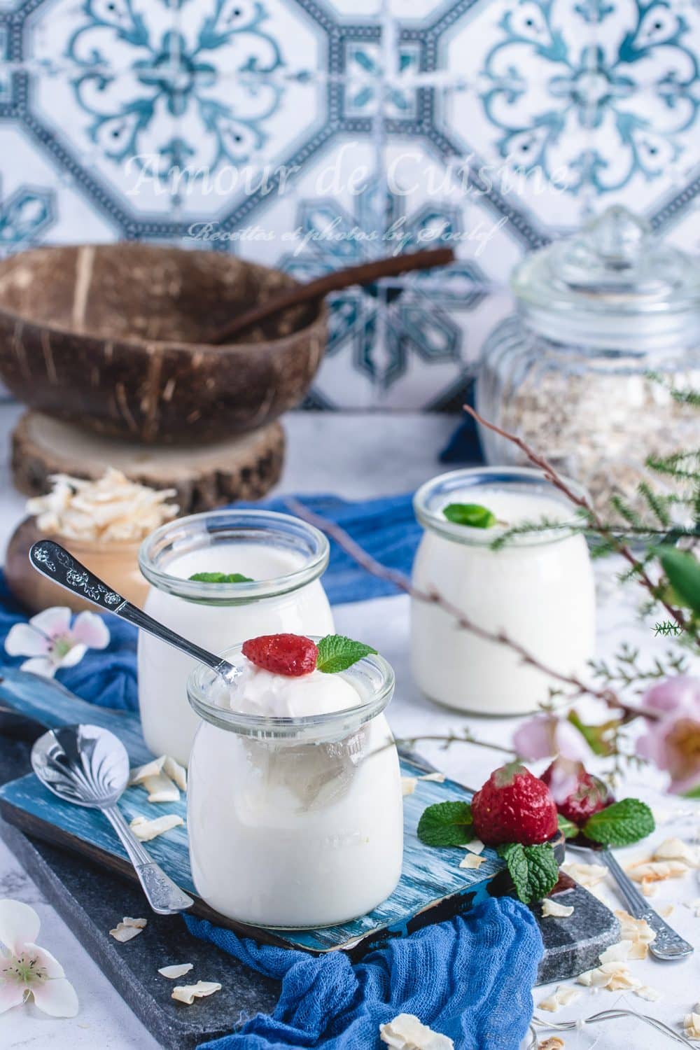 yaourt au lait de coco maison