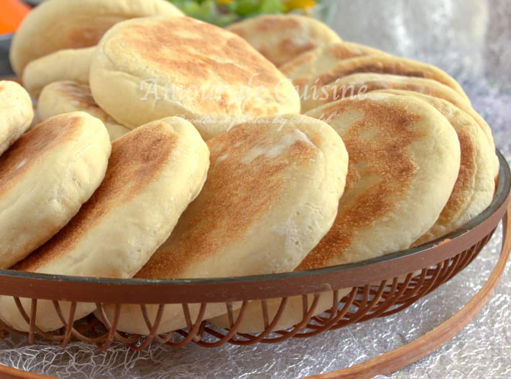 batbout pain marocain à la farine