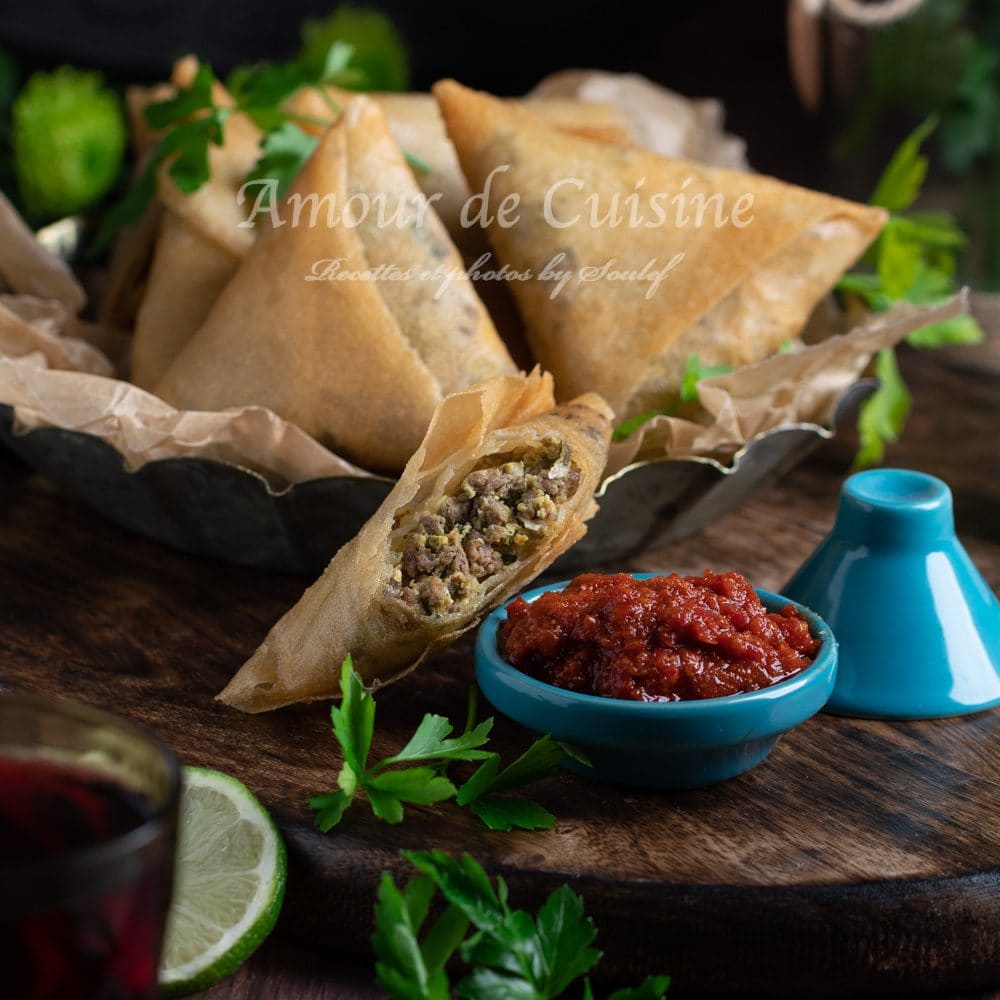 Bricks de kefta à la marocaine