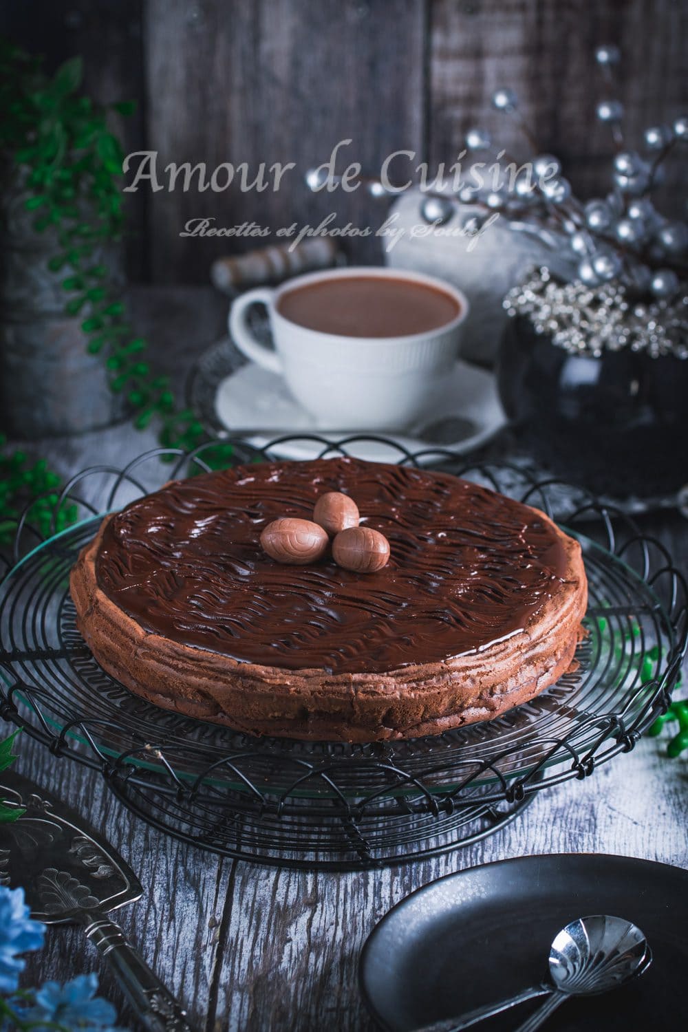 Fondant au chocolat et mascarpone de Cyril Lignac