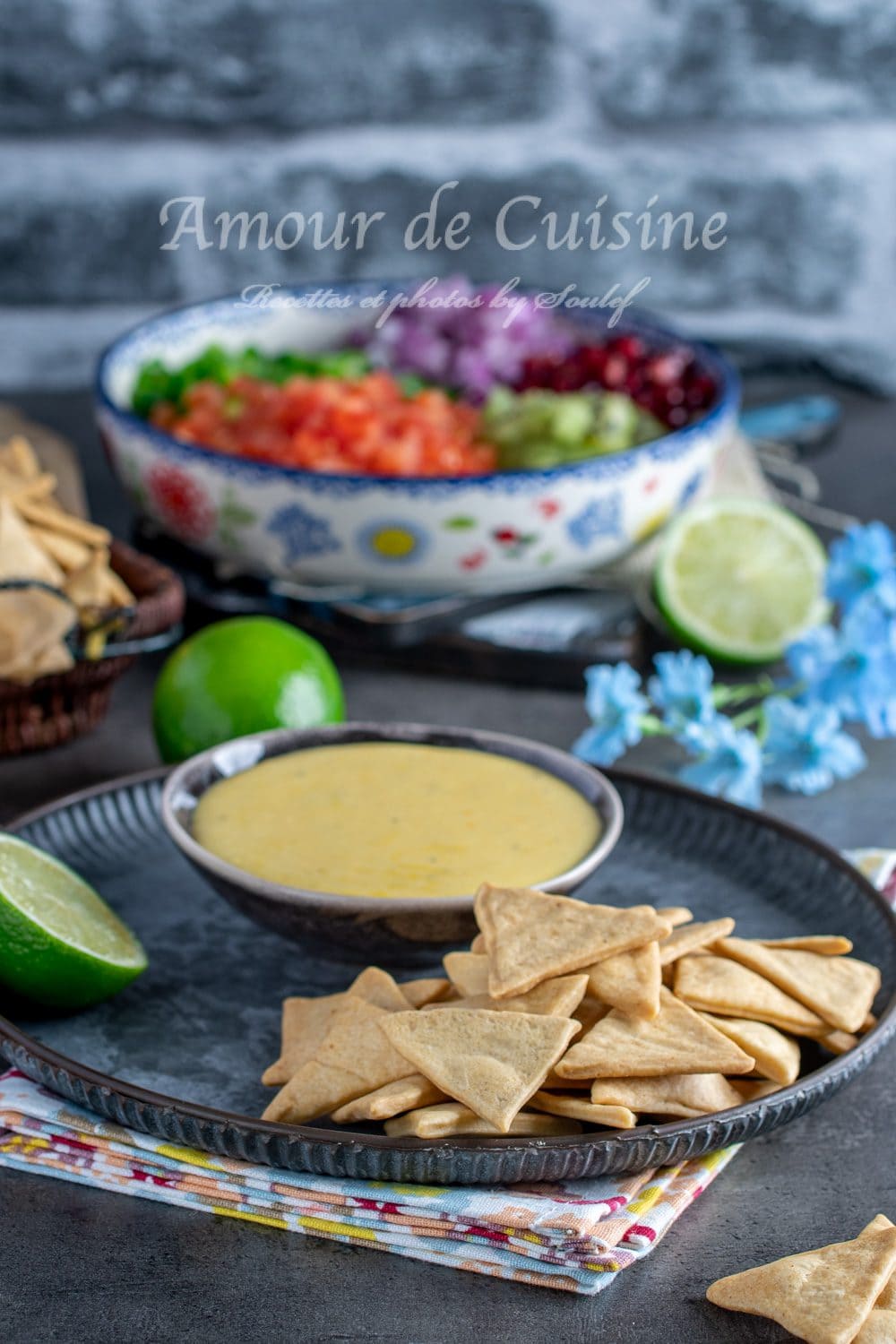 Nachos maison aux épices fajitas