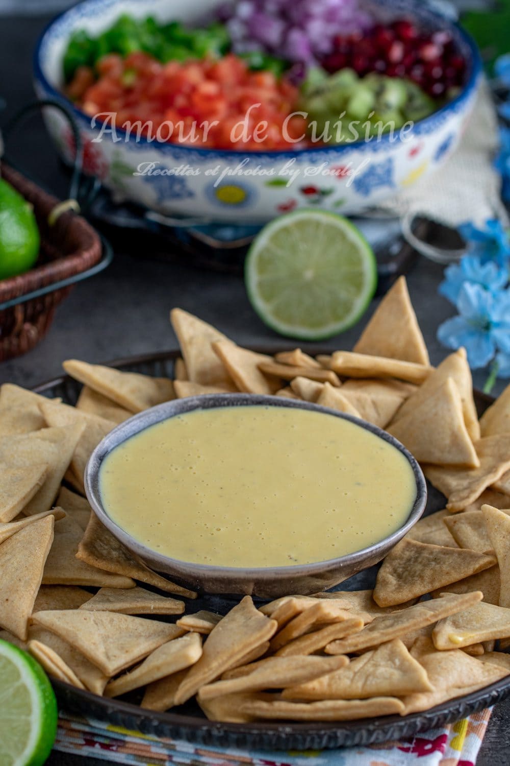 Nachos maison aux épices fajitas