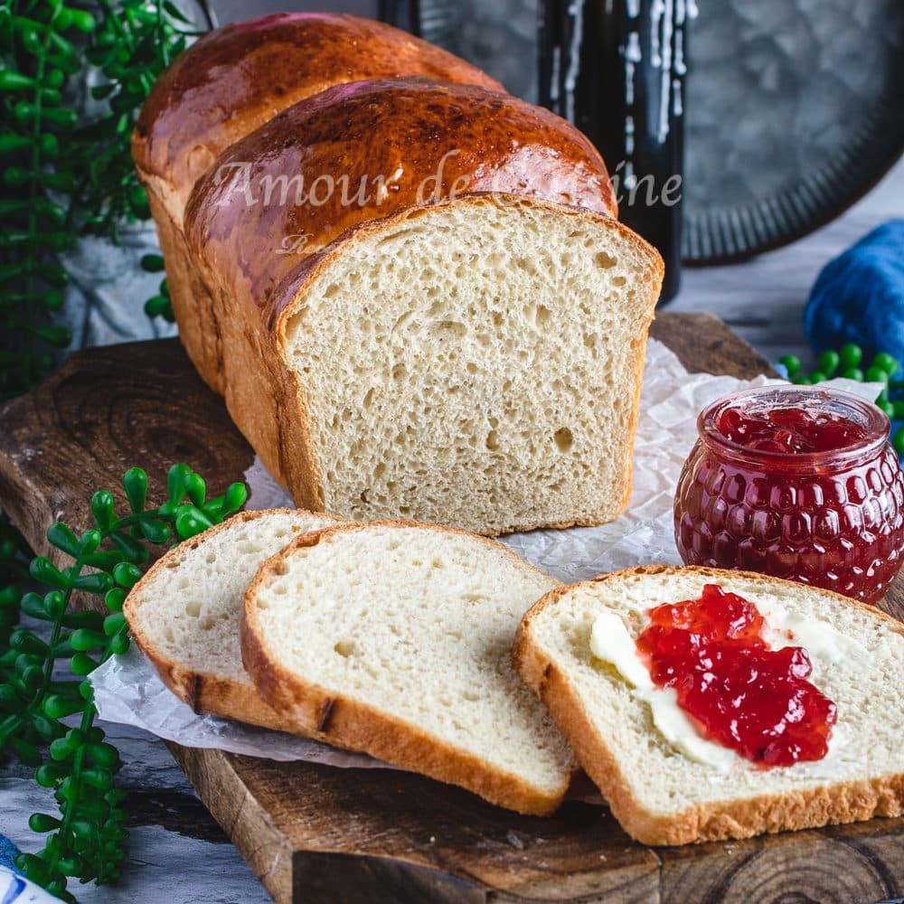 Recette de pain de mie moelleux