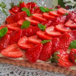 Tarte aux fraises facile a la creme patissiere