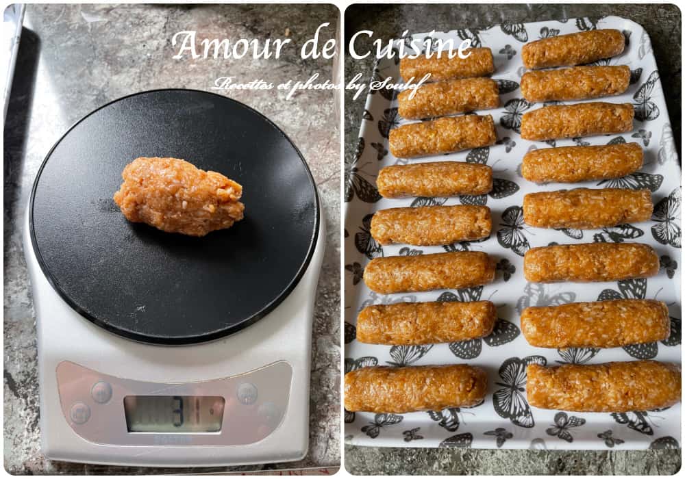 formation des doigts sans cuisson