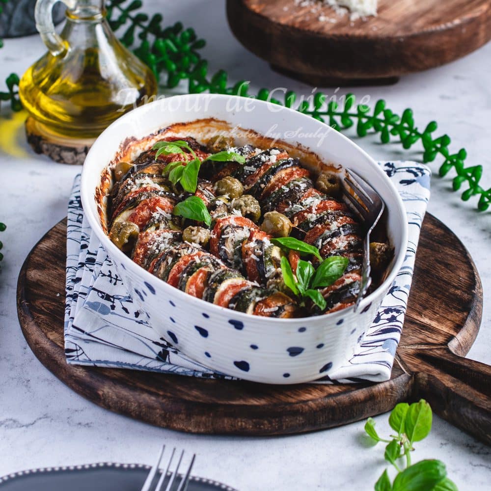 Tian de legumes à la provençale, repas leger