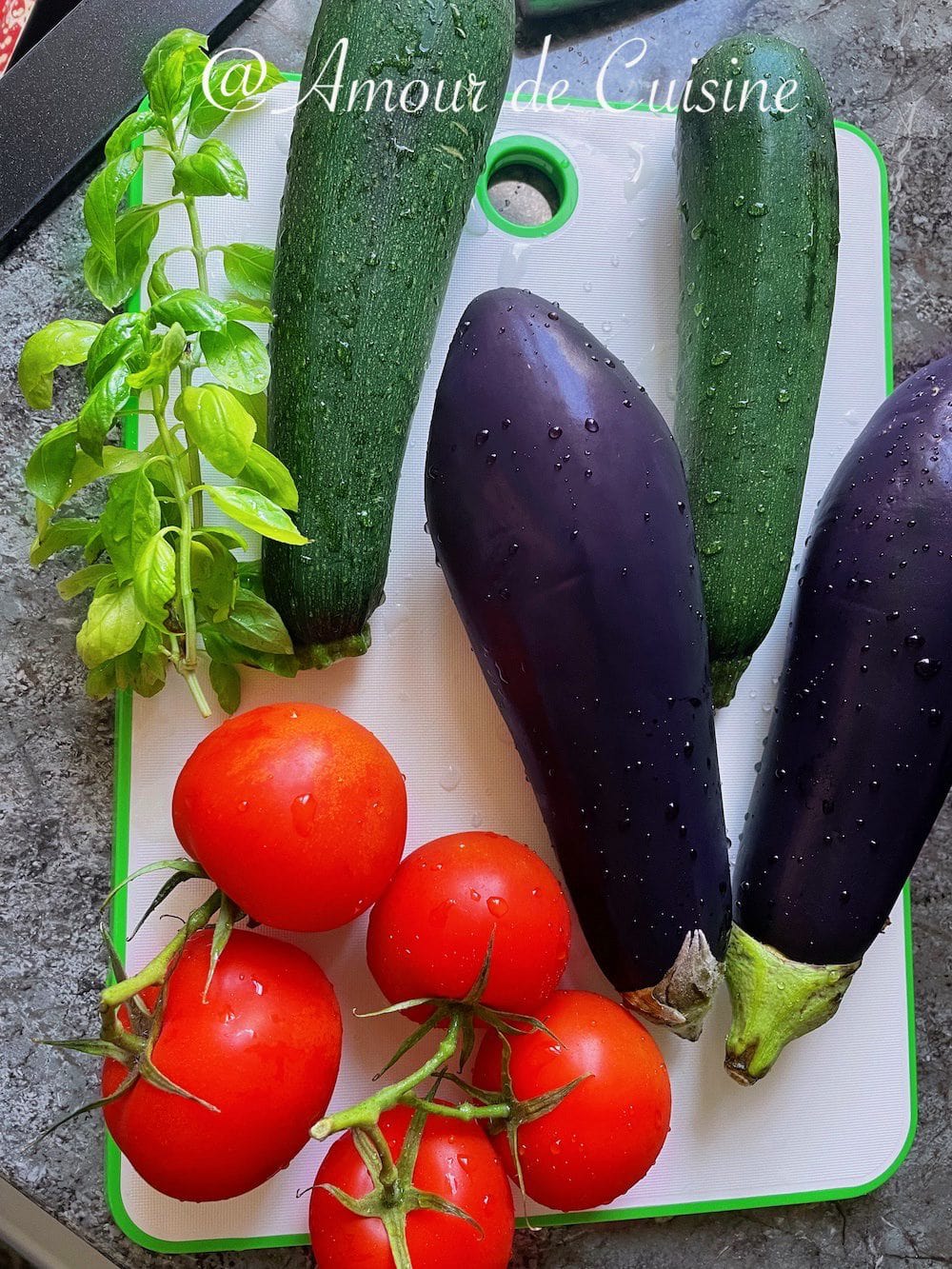 legumes pour le tian au four