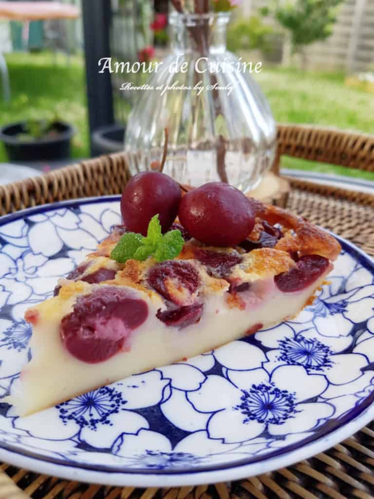 Cherry clafoutis