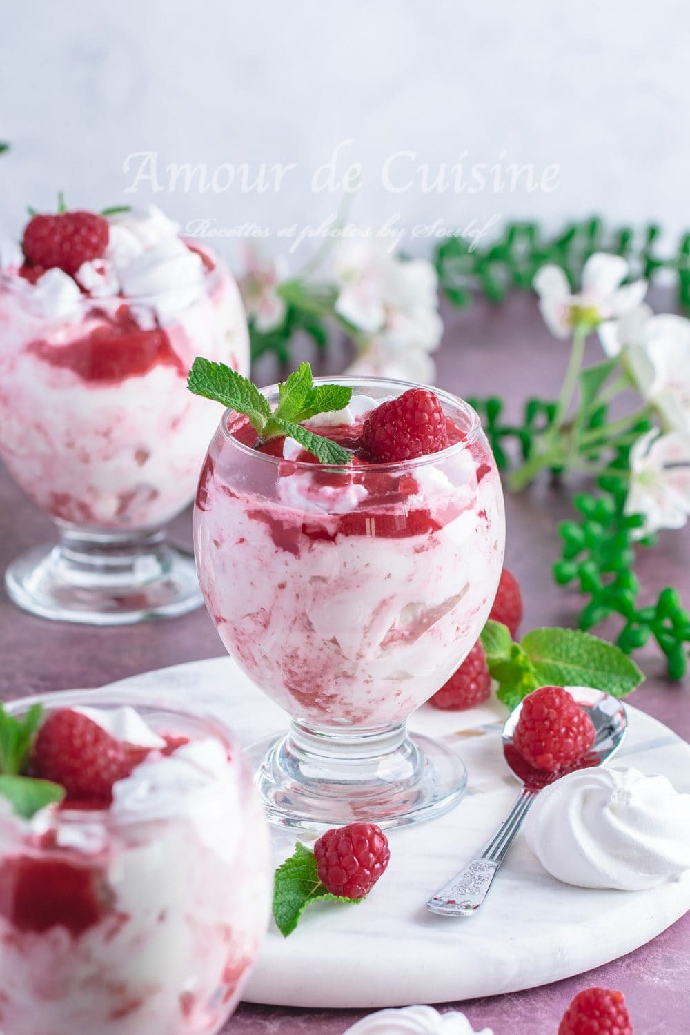 Eton mess aux framboises