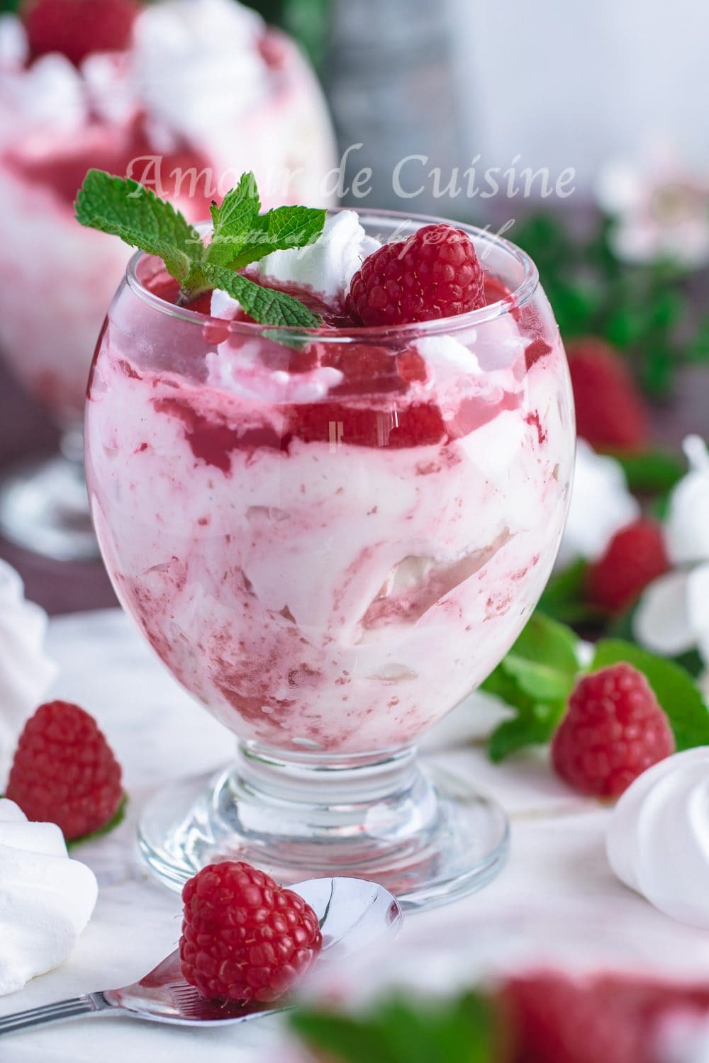 Eton mess aux framboises