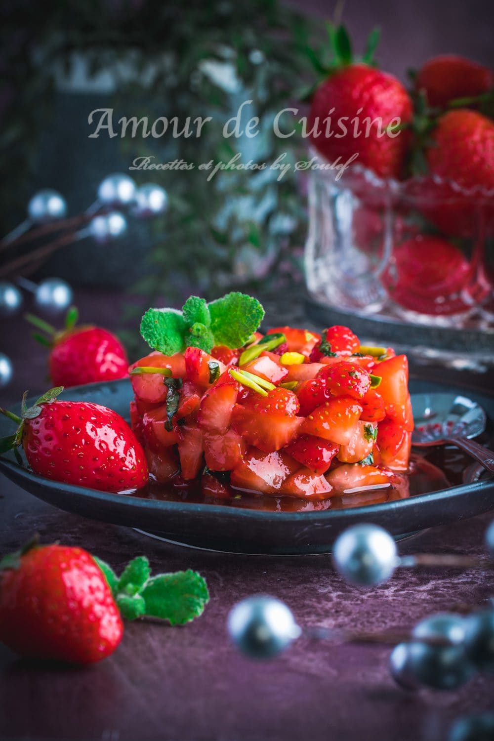 tartare aux fraises