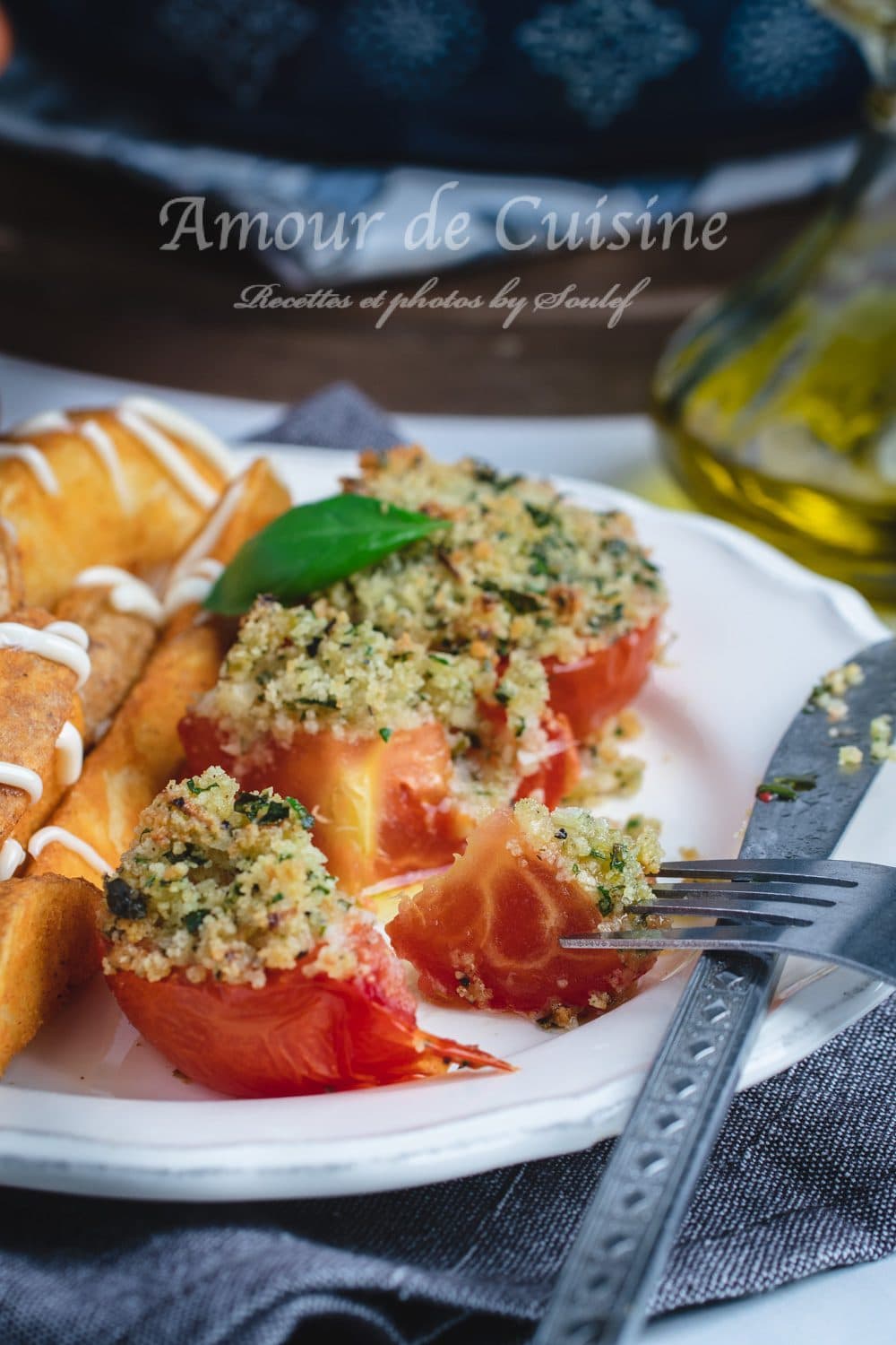 Tomates à la provençale au four