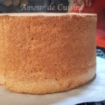 genoise haute de 10 cm