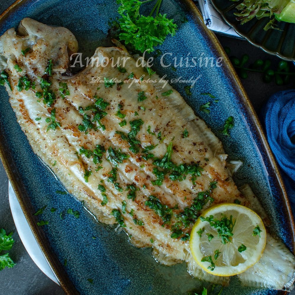 Recette sole meunière (sole de Douvres)