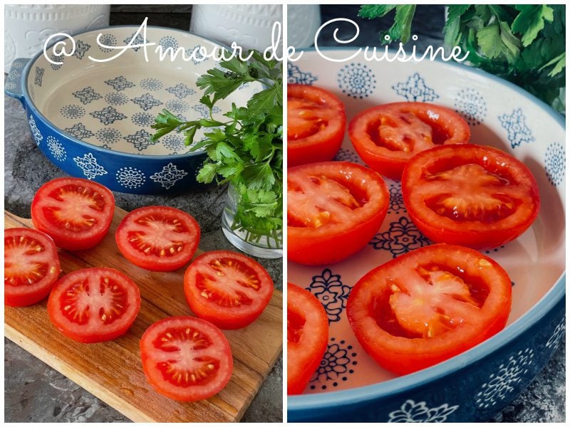 preparer les tomates