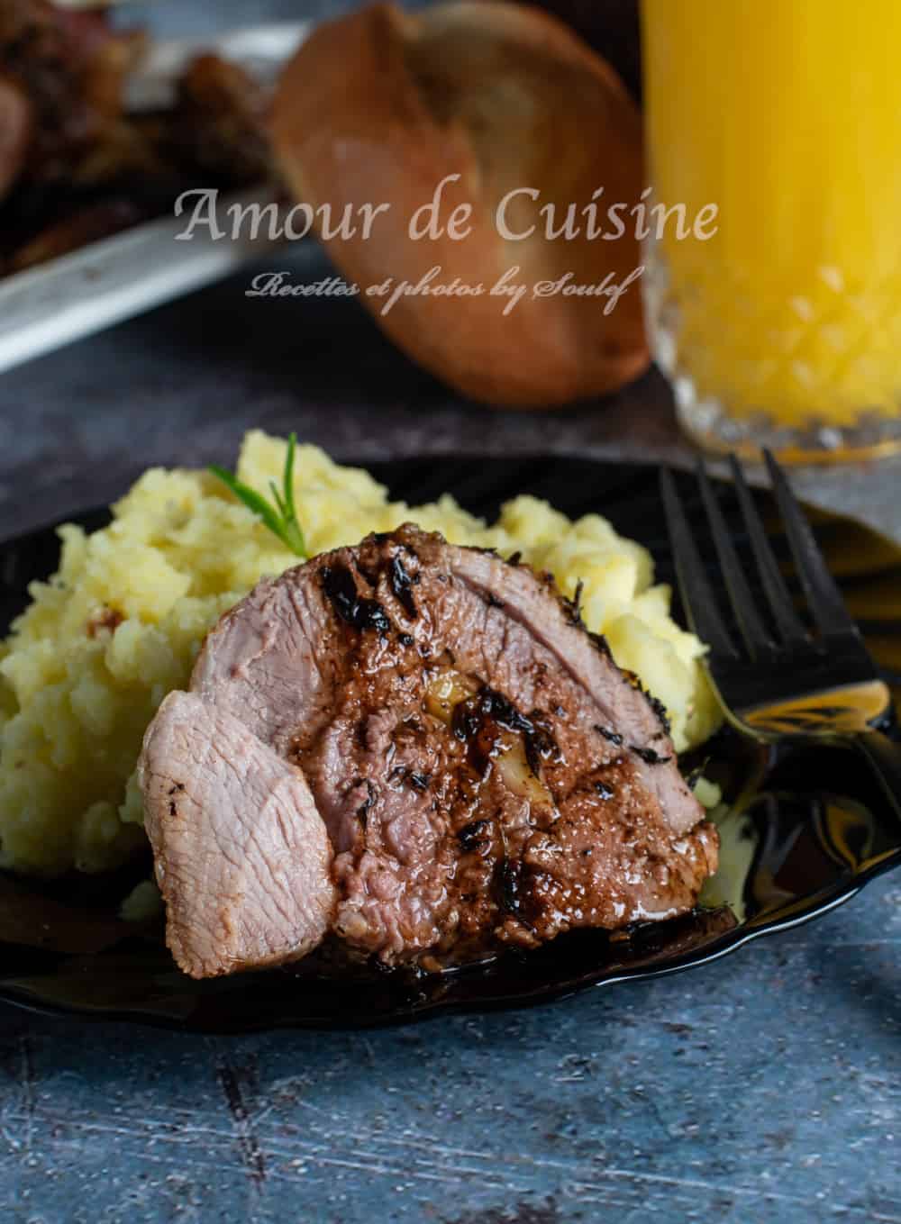 gigot d'agneau au four bien fondant