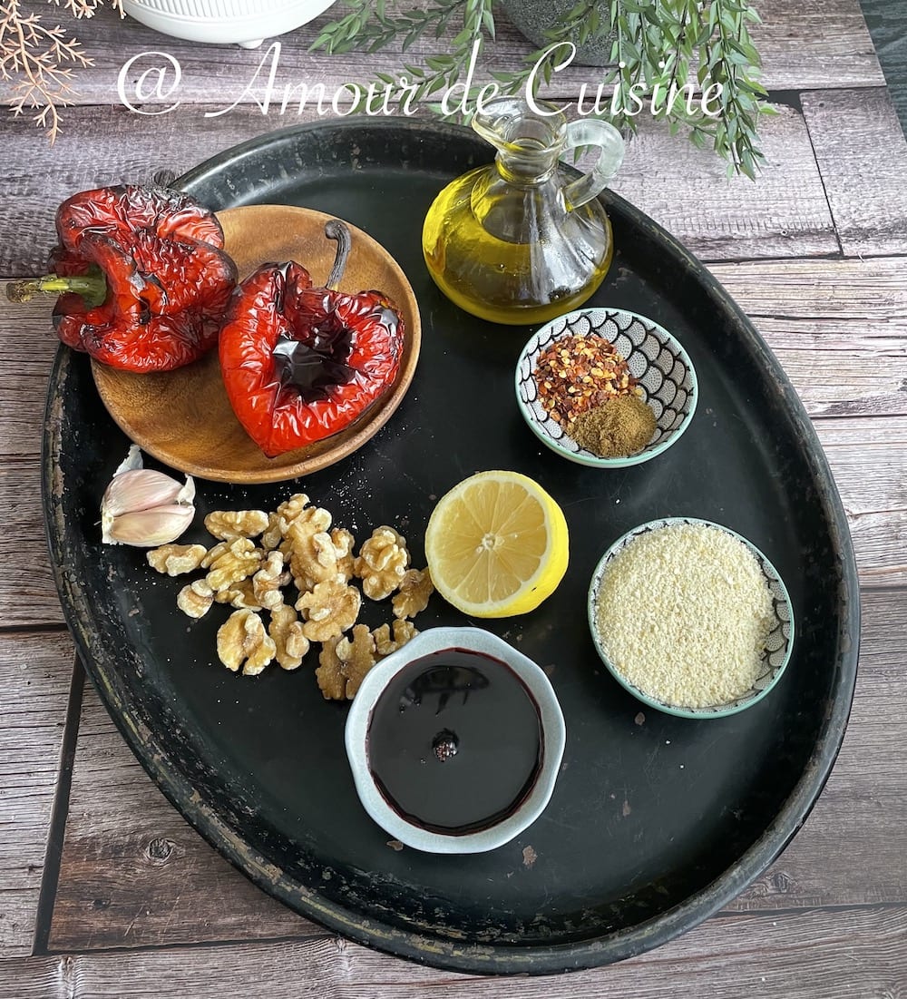 les ingredients du muhammara