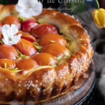 tarte briochée aux abricots