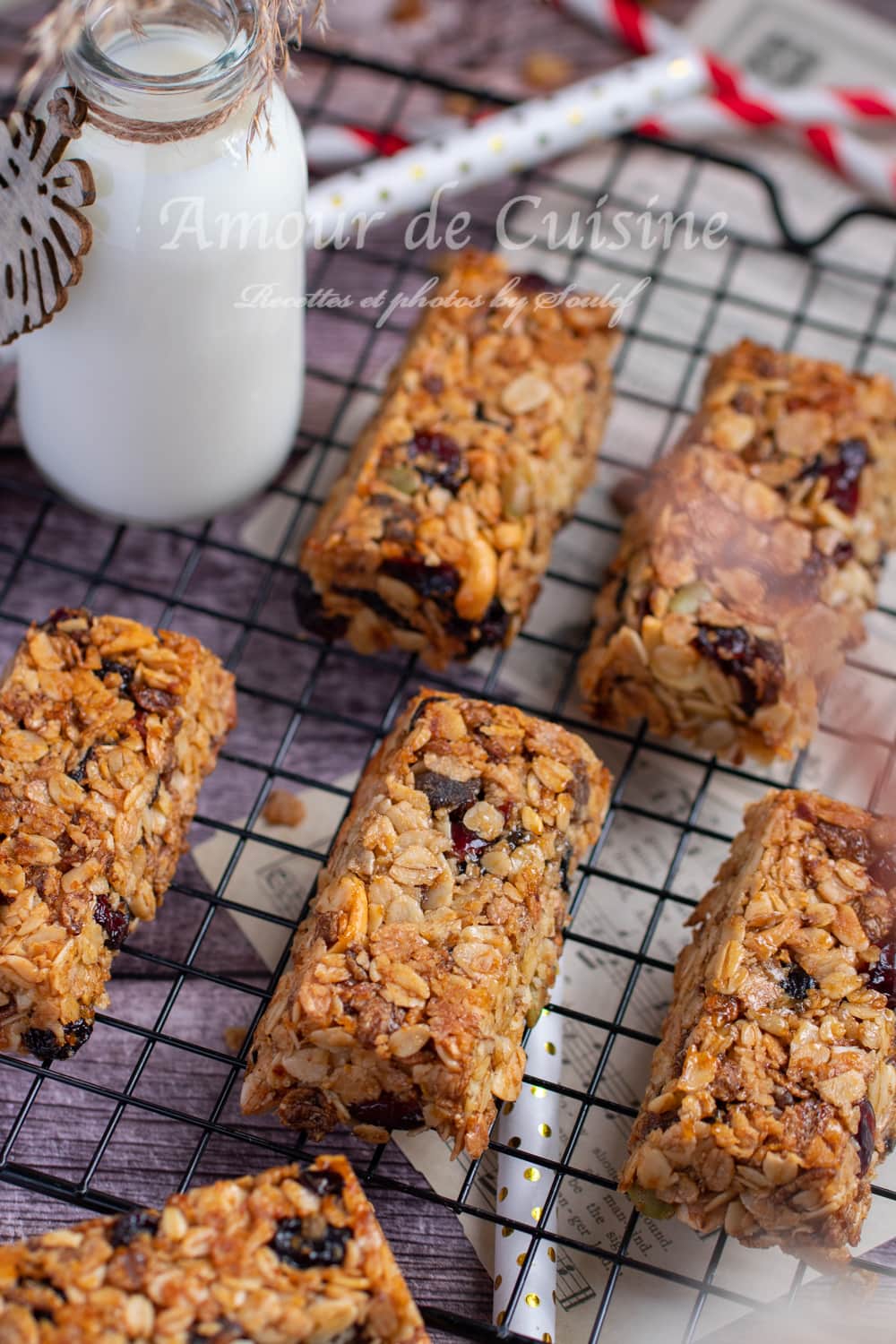 recette barre de céréales healthy
