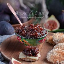Chutney de figues maison facile aux pommes et aux épices
