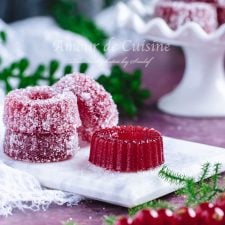 Recette de la pate de fruits à la groseille maison