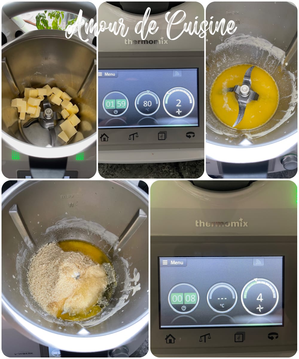 preparation des amandines au thermomix