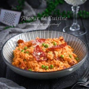 Risotto au chorizo facile