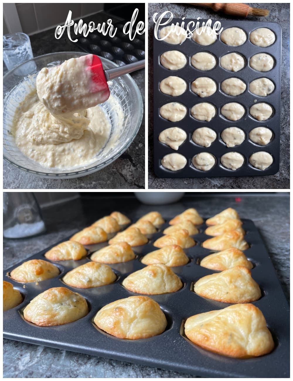 cuisson des madeleines