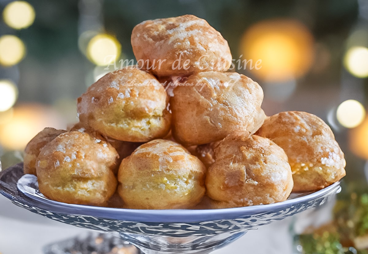 gougeres au fromage, apéro dinatoire facile