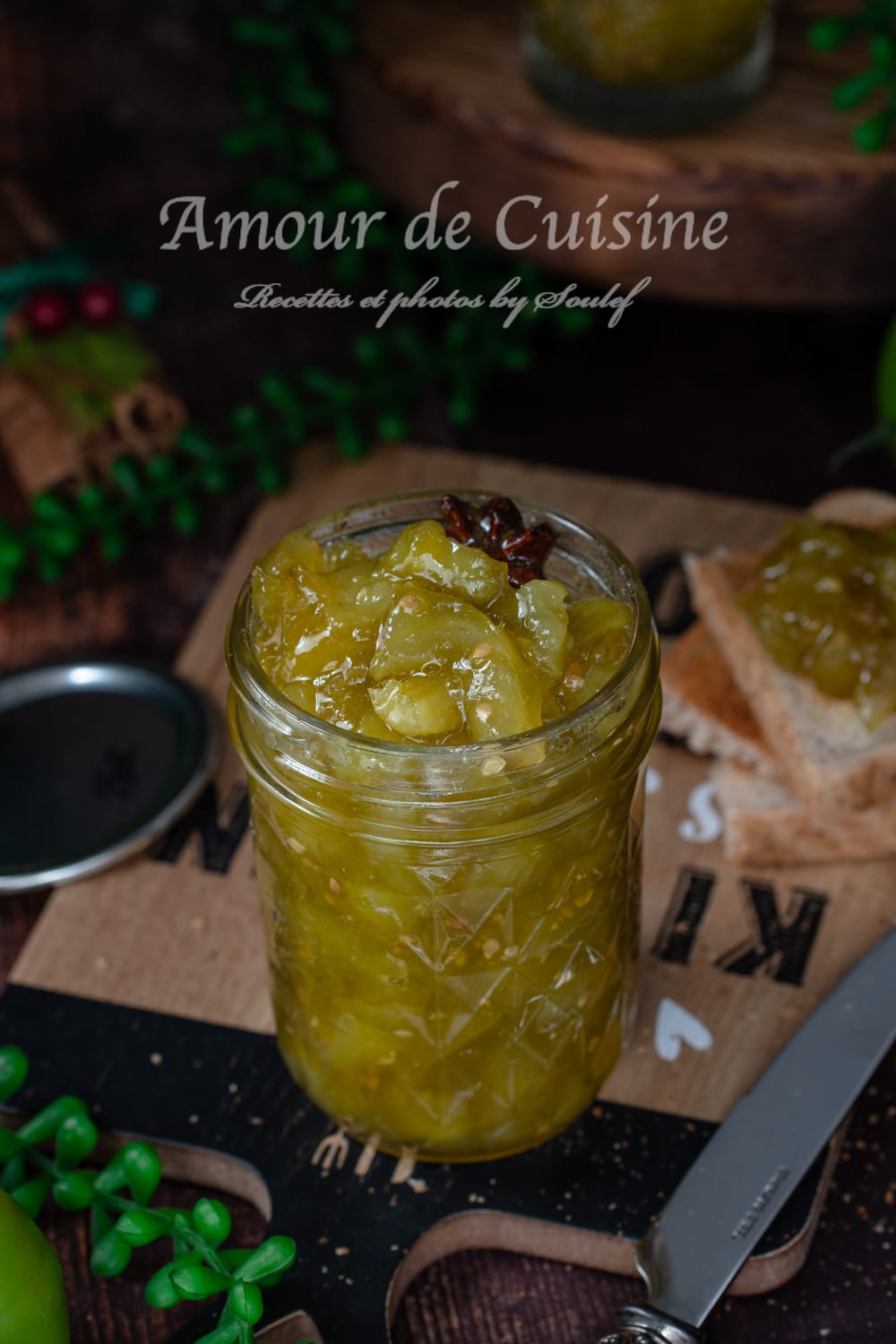 Recette de confiture de tomates vertes facile