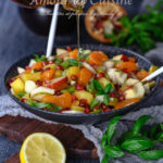 Salade de fruits frais d'hiver au sirop d'erable et citron
