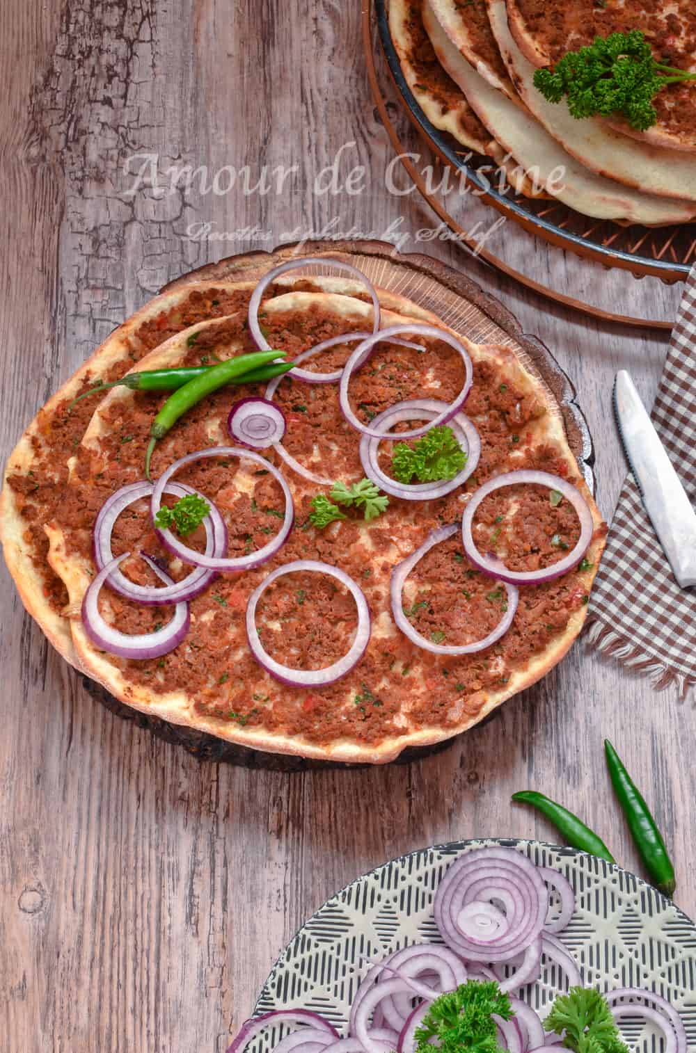 Recette de lahmacun, la pizza turque