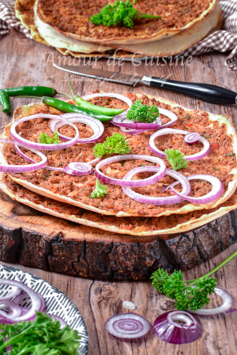 Lahmacun la recette de la pizza turque