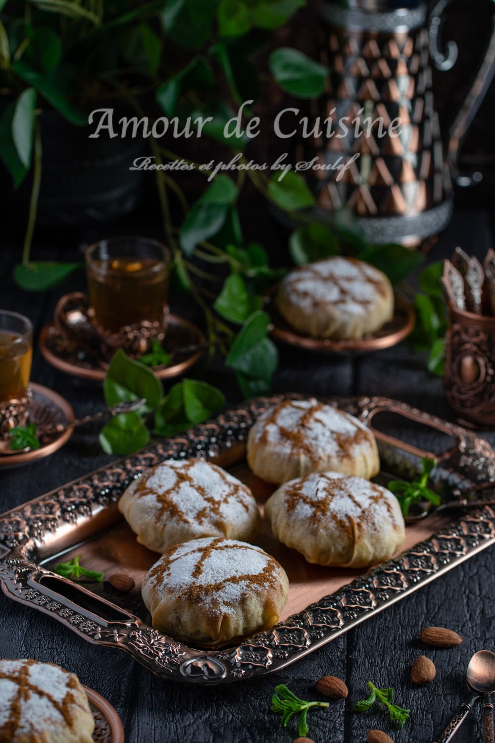 Pastilla marocaine au poulet et amandes (bastilla)