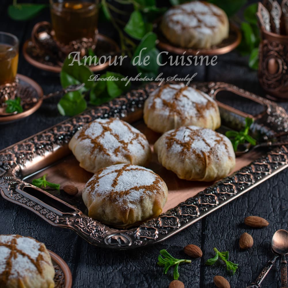 Pastilla marocaine au poulet et amandes (bastilla)